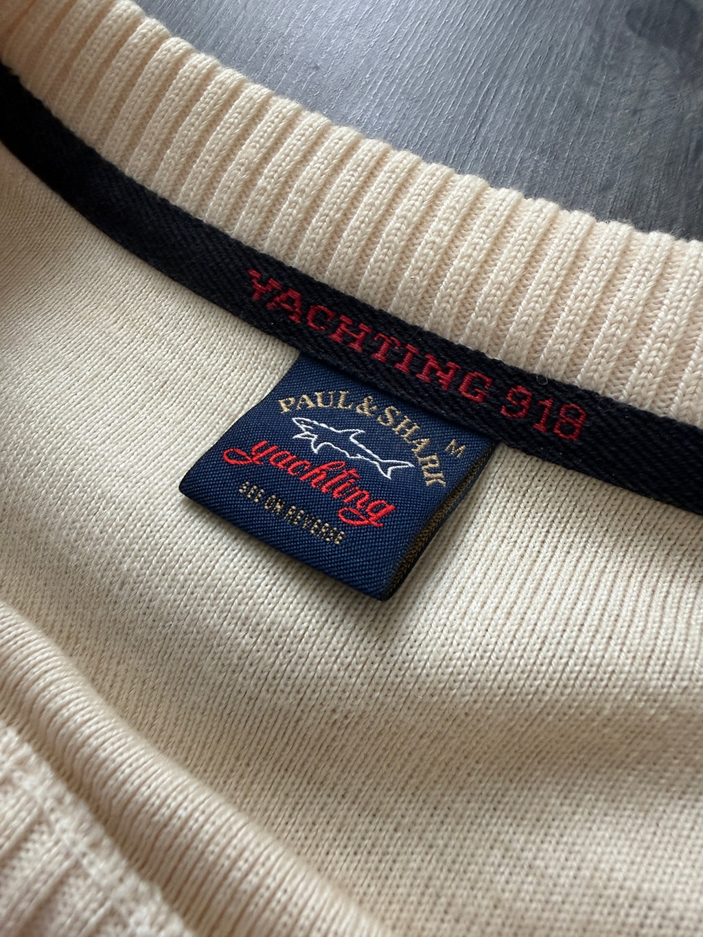 Paul & Shark Cream (VINTAGE)