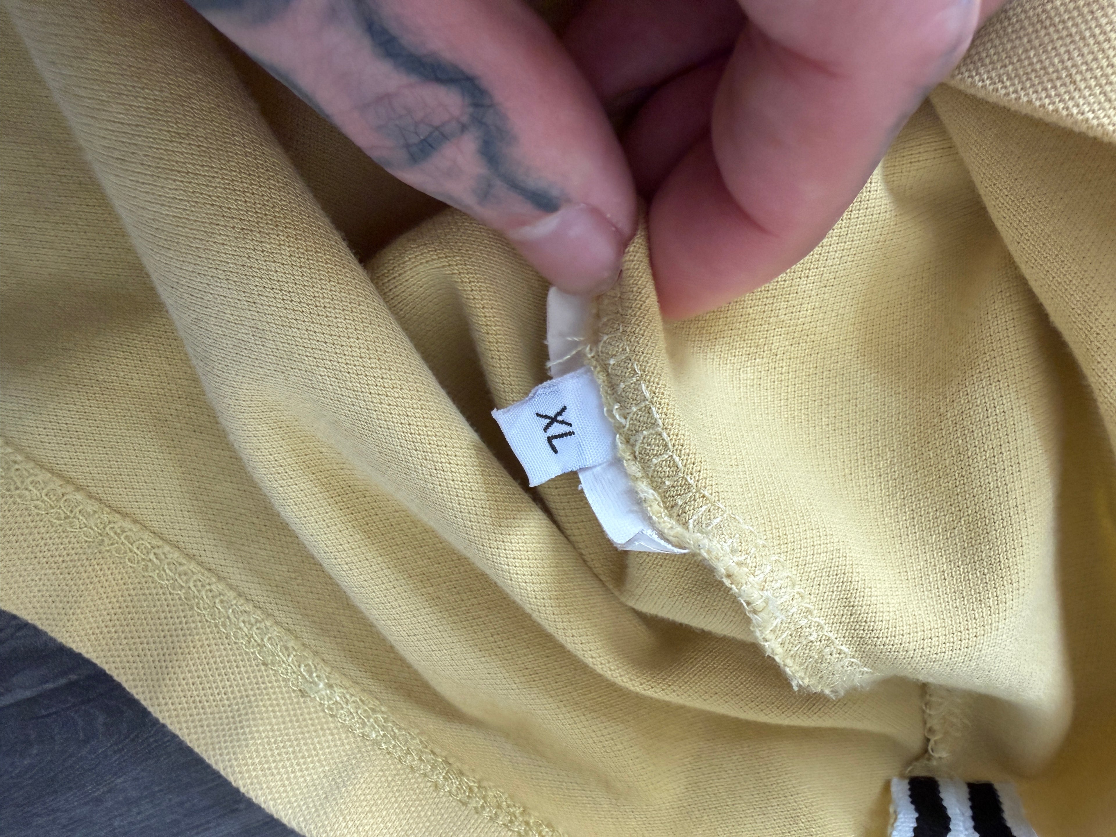 Stone Island Yellow Polo