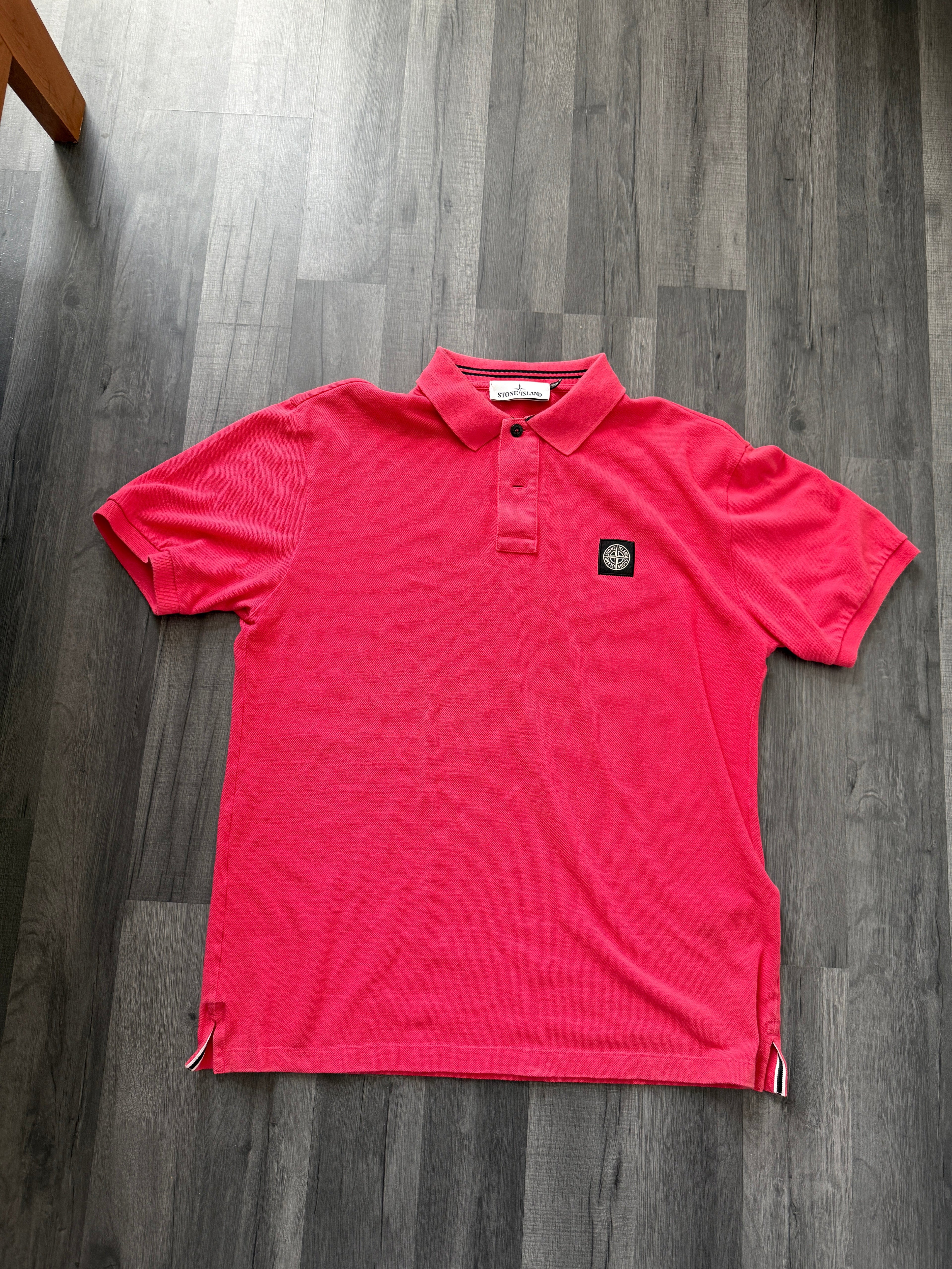 Stone Island Pink Polo