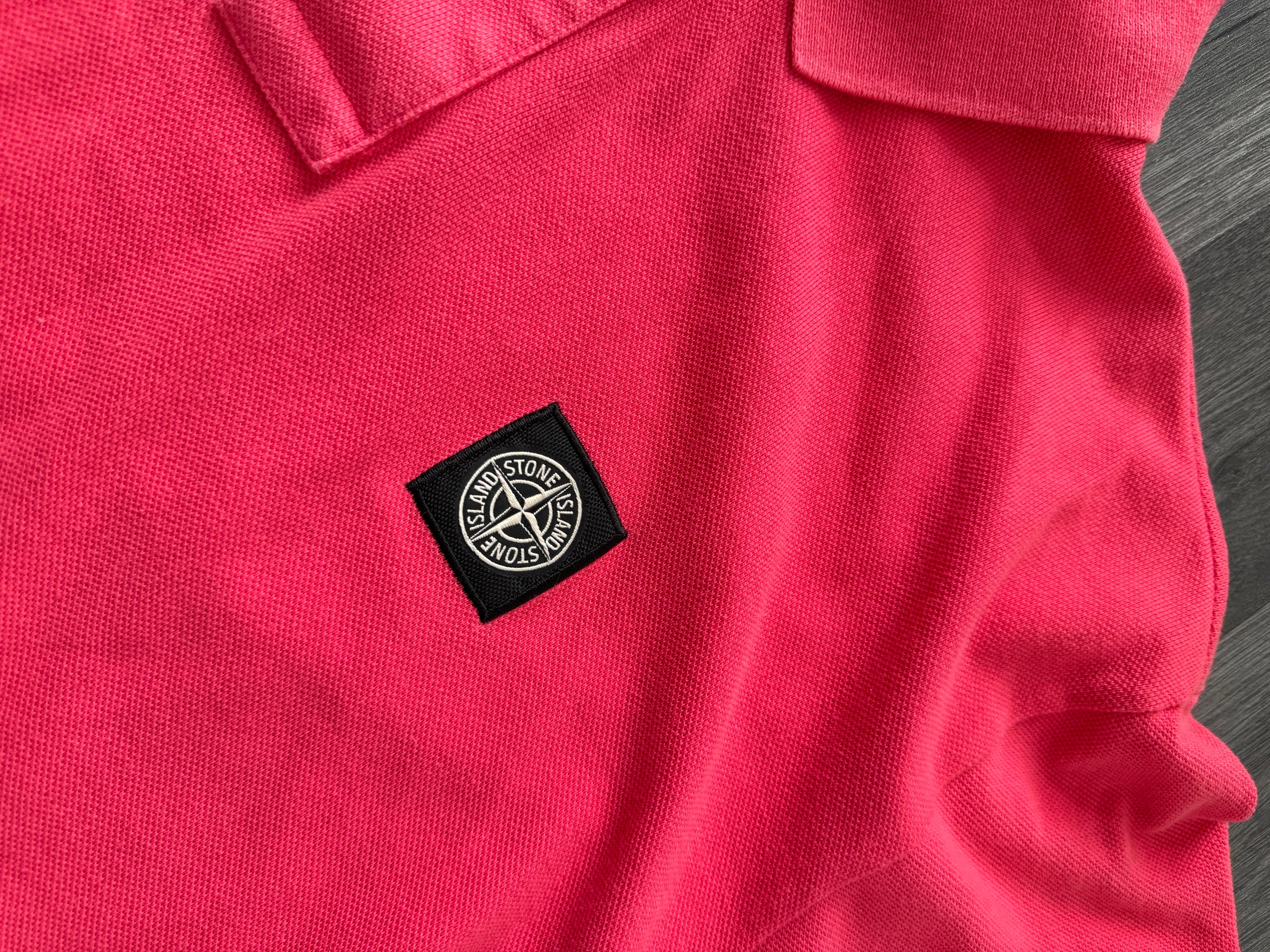 Stone Island Pink Polo