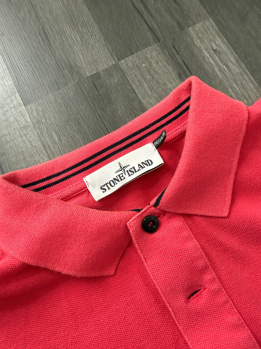 Stone Island Pink Polo