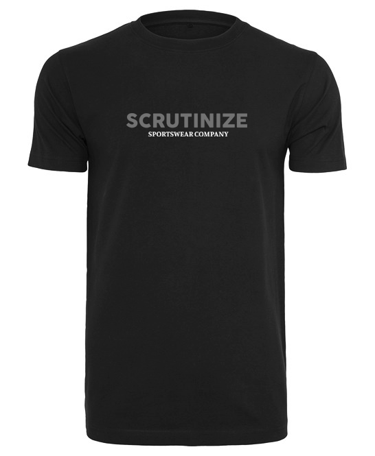 S-SPW BLACK GREY TEE