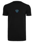 TRIPLE S BLACK LIGHT BLUE TEE