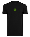 TRIPLE S BLACK LIME GREEN TEE