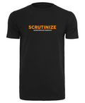 S-SPW BLACK ORANGE TEE